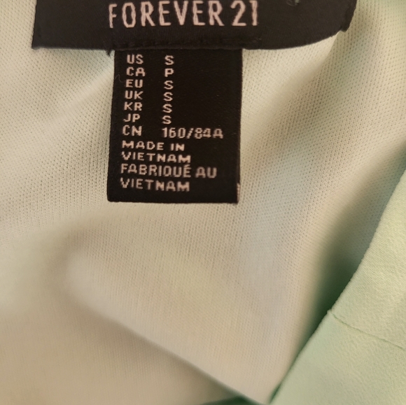 Mint green high low dress - Picture 3 of 8